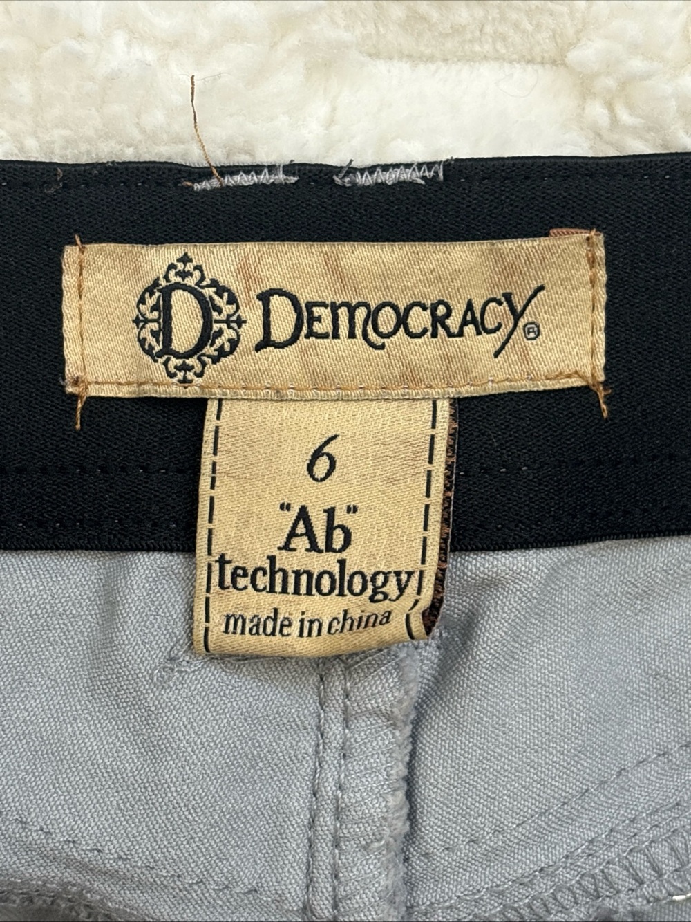 Lot Of 3 DEMOCRACY Ab Technology Skinny Stretch Denim Jeans Women's Size 6 - Picture 6 of 10